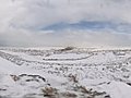 Moving Snowy Time Lapse Stock Footage