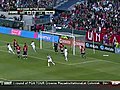 GOAL: Chad Barrett heads in Beckham cross