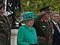 Queen Elizabeth visits Dublin