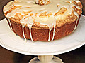 Pound Cake with Maple Glaze