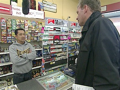 Undercover agent fools lotto retailer