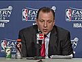 Chicago coach Tom Thibodeau talks about what went wrong for Bulls in Game 3