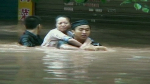 Floods in China’s Sichuan Province