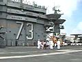 South Koreans Tour USS George Washington