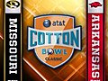 AT&T Cotton Bowl Classic Game 2008: Missouri vs. Arkansas