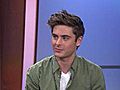 Zac Efron answers fan questions