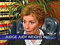 Judge Judy Chimes In On Britney Saga