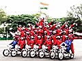 Indian Army Motorbike Display