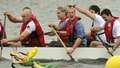 William and Kate’s dragon boat debut