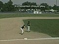 How To Play Baseball: Lead Throw In Double Play