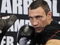 Vitali Klitschko vor Titelverteidigung