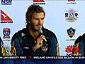 David Beckham Down Under