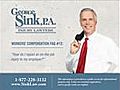 George Sink Workers&#039; Compensation Lawyers,  Charleston SC Workers&#039; Compensation Lawyer