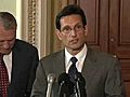 Lawmakers on Cantor Leaving Debt Talks