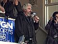 Harold Ramis Sings 7th Inning Stretch