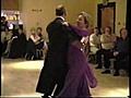 Eddie and Diana Longworth dance the Quickstep