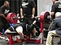 2009 Iron Man Pro: Scot Mendelson Classic 777 Lb Bench Press!