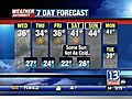 VIDEO: 13WHAM Weather Authority Forecast - March 2,  2010