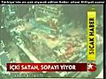 Içki satan marketçiye öldüresiye dayak!