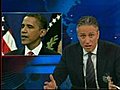 Jon Stewart Questions Obama’s Momentum in Afghanistan