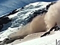 Record avalanche caught on tape