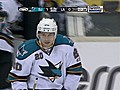 Sharks goal: Kyle Wellwood