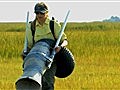 National Geographic News - Giant Vacuum to Help Bugs in Oiled Marshes?