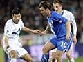 Gol de Motta y triunfo de Italia en Eslovenia