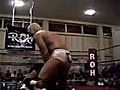 Low Ki vs Samoa Joe vs American Dragon vs Steve Corino (ROH Final Battle '02)