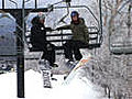 Use a Chairlift when Snowboarding