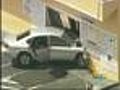 Suspected Burglars Crash Car Into Car Wash