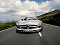 David Coulthard drives a Mercedes-Benz AMG SLS in the world’s fastest 3D road car movie