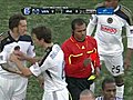 RED CARD: Hassli’s second yellow