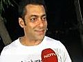 Salman on his new pet named Veer