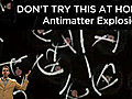 Space: Antimatter Explosions