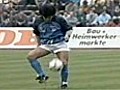 Diego Maradona – even warming up he was a bit special