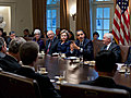 President Obama Speaks to Press After Cabinet Meeting