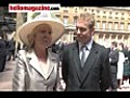 Sir Chris Hoy and his mum honoured at Buckingham Palace