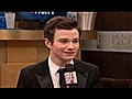 2011 Golden Globes: Chris Colfer