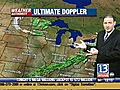 VIDEO: 13WHAM Weather Authority Midday Forecast &#8212; 2/10/09