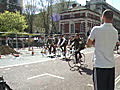 ロンドン・レトロ自転車のパレード