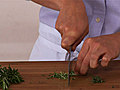 How To: Chop Rosemary & Thyme