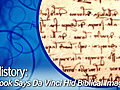 History: Book Says Da Vinci Hid Biblical References