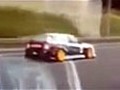 Stolen racing car filmed on M25