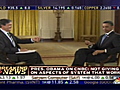 Obama kills fly in interview