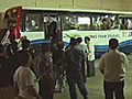 Philippines bus hijack re-enacted
