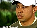 Tiger Woods talks