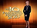 Barbara Walters Presents The 10 Most Fascinating People of 2010