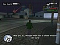 GTA: San Andreas CUTSCENE [017] Robbing Uncle Sam