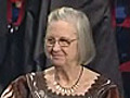 Elinor Ostrom receives her Prize in Economic Sciences